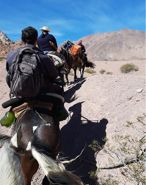 Trabajo de exploración hidrogeológica en terreno